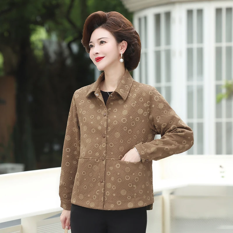 Кардиган женщин среднего и пожилого возраста, свободные топы, отдых, западный стиль, весна и осень, Новинки
Кардиган женщин среднего и пожилого возраста, свободные топы, отдых, западный стиль, весна и осень, Новинки