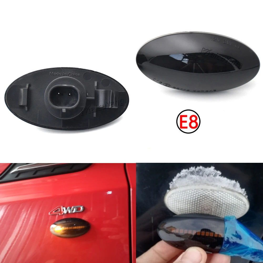 2X LED Dynamic Side Marker Light Turn Signal Blinker Lamp For Suzuki Swift MZ EZ FZ Vitara Jimny Splash Grand APV Arena Alto SX4
2X LED Dynamic Side Marker Light Turn Signal Blinker Lamp For Suzuki Swift MZ EZ FZ Vitara Jimny Splash Grand APV Arena Alto SX4