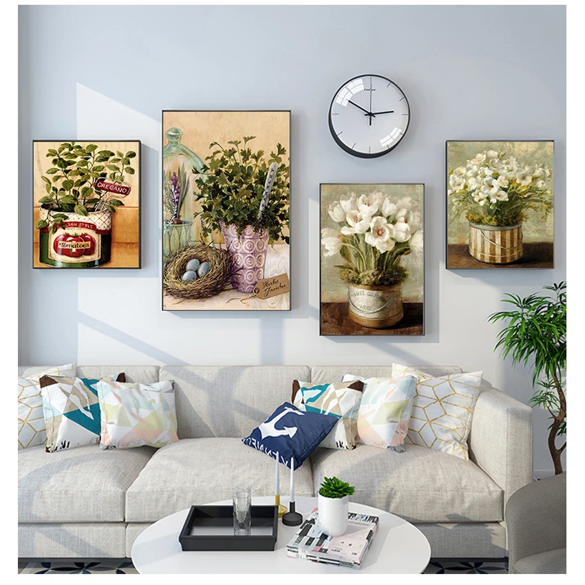 Nordic Minimalist Watercolor Poster and Prints Vintage Flower Canvas Painting European Pastoral Home Decoration Wall Art Picture 
Nordic Minimalist Watercolor Poster and Prints Vintage Flower Canvas Painting European Pastoral Home Decoration Wall Art Picture