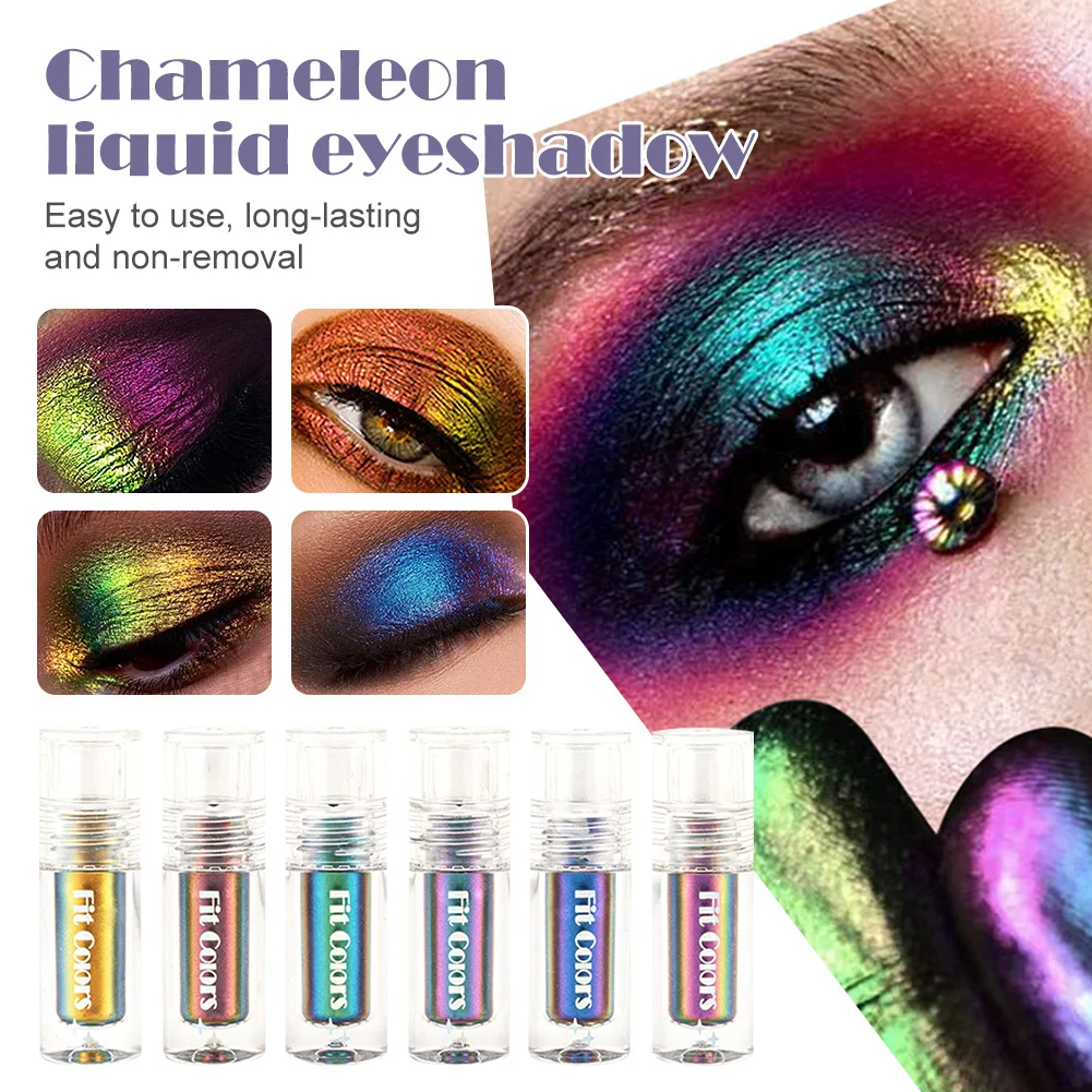 Chameleon Glitter Liquid Eyeshadow Shiny Metallic Glitter Eye Shadow Waterproof Long Lasting Sparkling Eyeshadow Makeup 6 Colors
Chameleon Glitter Liquid Eyeshadow Shiny Metallic Glitter Eye Shadow Waterproof Long Lasting Sparkling Eyeshadow Makeup 6 Colors