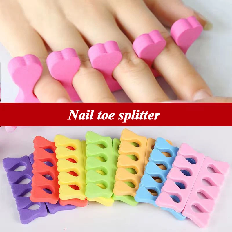 Sponge Toe Splitter Nail Splitter Cotton Finger Toe Divider Toe Splitter Cotton Nail Salon Tools And Supplies(Color Random)
Sponge Toe Splitter Nail Splitter Cotton Finger Toe Divider Toe Splitter Cotton Nail Salon Tools And Supplies(Color Random)