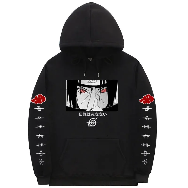 European and American Trendy Brand Japanese New Naruto Itachi Loose Casual Clothes Lazy Wind Men and Women Hooded Sweater
European and American Trendy Brand Japanese New Naruto Itachi Loose Casual Clothes Lazy Wind Men and Women Hooded Sweater