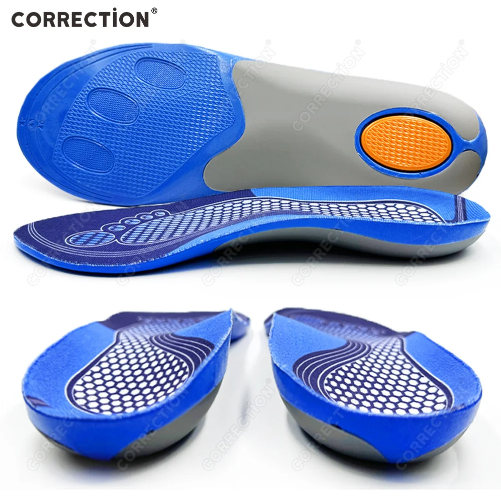 

Sports Orthopedic Insoles Arch Support For Flat Feet Women Men Heel Cushions Relief Plantar Fasciitis Insole Orthotic Shoes Sole