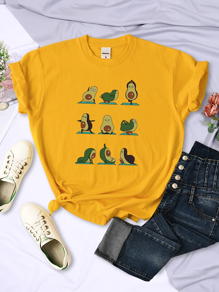 Kawaii футболки с авокадо и повторяющимся движением женские модные индивидуальные футболки уличная одежда в стиле хип-хоп дышащий летний кроп...
Kawaii футболки с авокадо и повторяющимся движением женские модные индивидуальные футболки уличная одежда в стиле хип-хоп дышащий летний кроп...