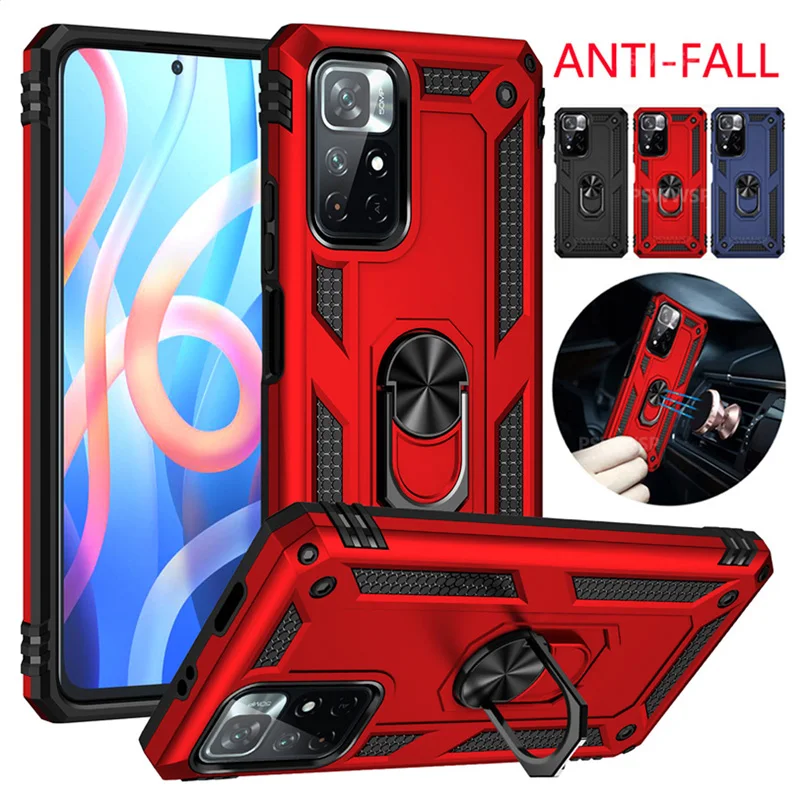 Shockproof Armor Metal Ring Case For Xiaomi Redmi Note 11 10 Prime 9 Pro Max 11S 11T 10T 9T 10C 9S 10S 5G 9A 9C 8 8T Lite Cover
Shockproof Armor Metal Ring Case For Xiaomi Redmi Note 11 10 Prime 9 Pro Max 11S 11T 10T 9T 10C 9S 10S 5G 9A 9C 8 8T Lite Cover
