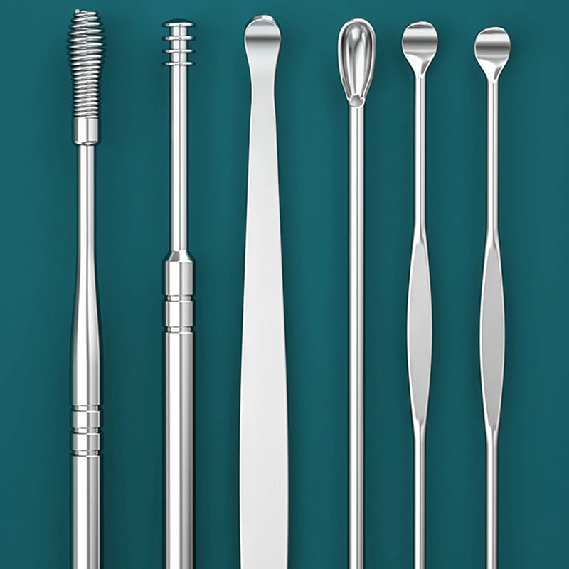 6 шт., ухочистка из нержавеющей стали, 2022
6 шт., ухочистка из нержавеющей стали, 2022