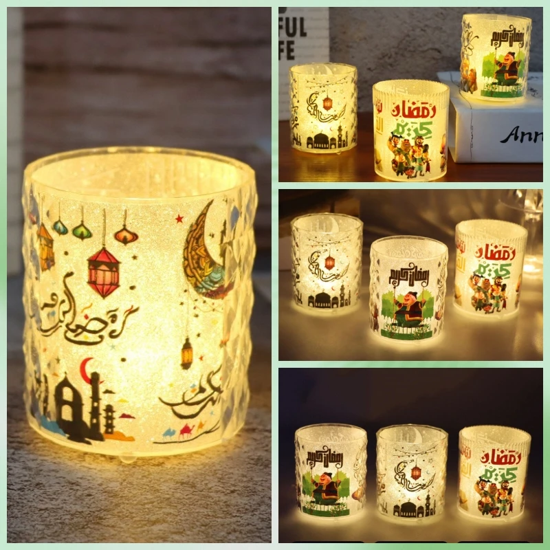 Рамадан Kareem Светодиодная свеча для дома спальни исламский мусульманский фестиваль
Рамадан Kareem Светодиодная свеча для дома спальни исламский мусульманский фестиваль