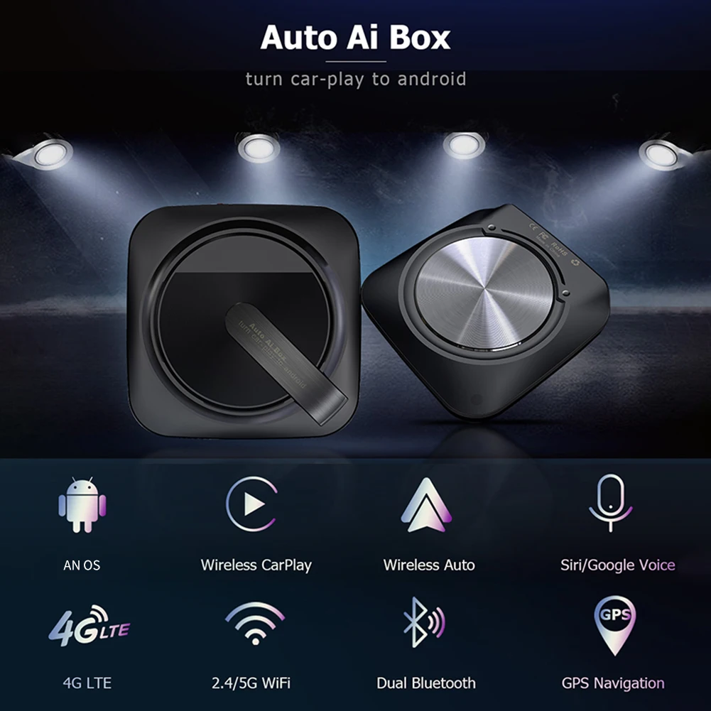 Multimedia Player AI Box CarPlay Adapter 8 Core Adapter Android 11.0 Auto Audio CarPlay SIM TF Card High Quality
Multimedia Player AI Box CarPlay Adapter 8 Core Adapter Android 11.0 Auto Audio CarPlay SIM TF Card High Quality