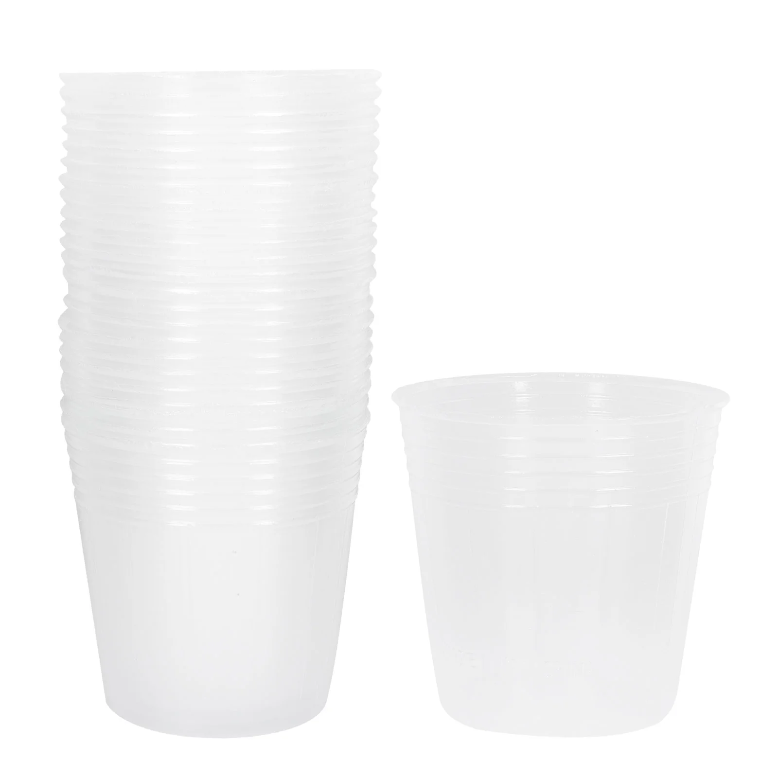 36 Pcs Transparent Nursery Cup Pot Flower Pots Black Planter Plastic Hydroponic Starting Trays Clear Transplanting Peat
36 Pcs Transparent Nursery Cup Pot Flower Pots Black Planter Plastic Hydroponic Starting Trays Clear Transplanting Peat