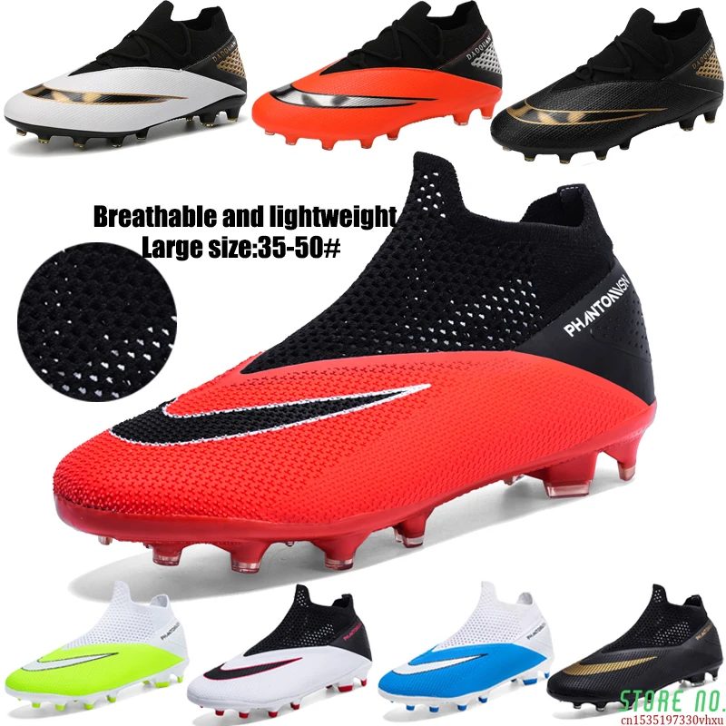 Couples High Ankle Football Shoes Outdoor Football Training Boots TF/F Comfortable Unisex Low-top Football Shoes Big Size 35-50#
Couples High Ankle Football Shoes Outdoor Football Training Boots TF/F Comfortable Unisex Low-top Football Shoes Big Size 35-50#