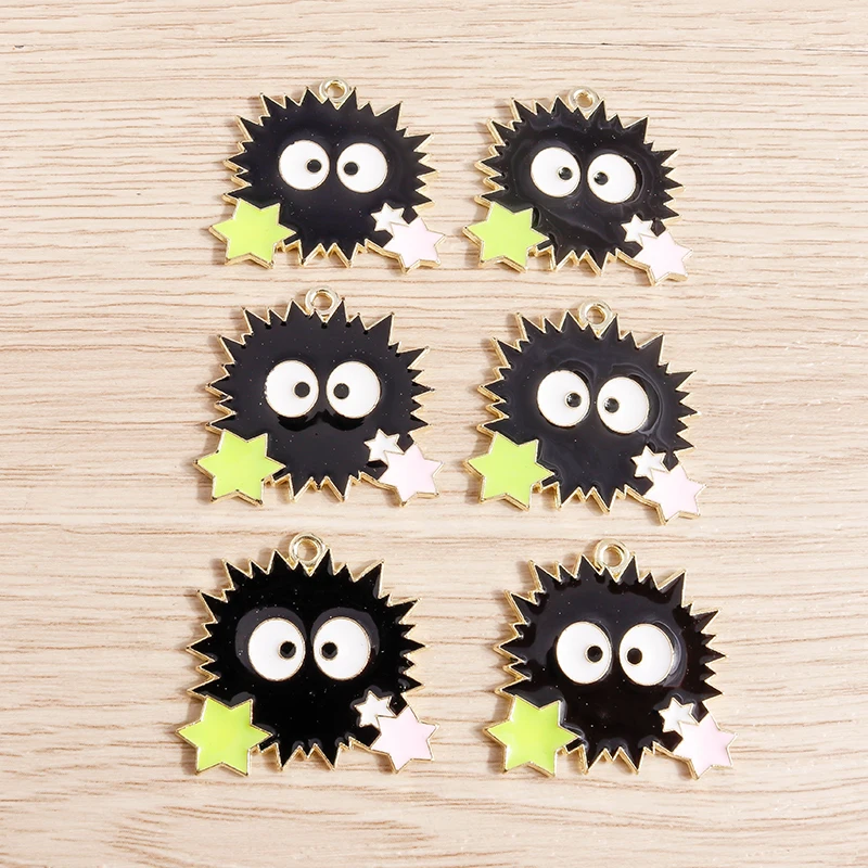 10pcs 28x26mm Funny Enamel Sun Stars Charms Pendants for Jewelry Making DIY Drop Earrings Necklaces Bracelets Craft Accessories
10pcs 28x26mm Funny Enamel Sun Stars Charms Pendants for Jewelry Making DIY Drop Earrings Necklaces Bracelets Craft Accessories