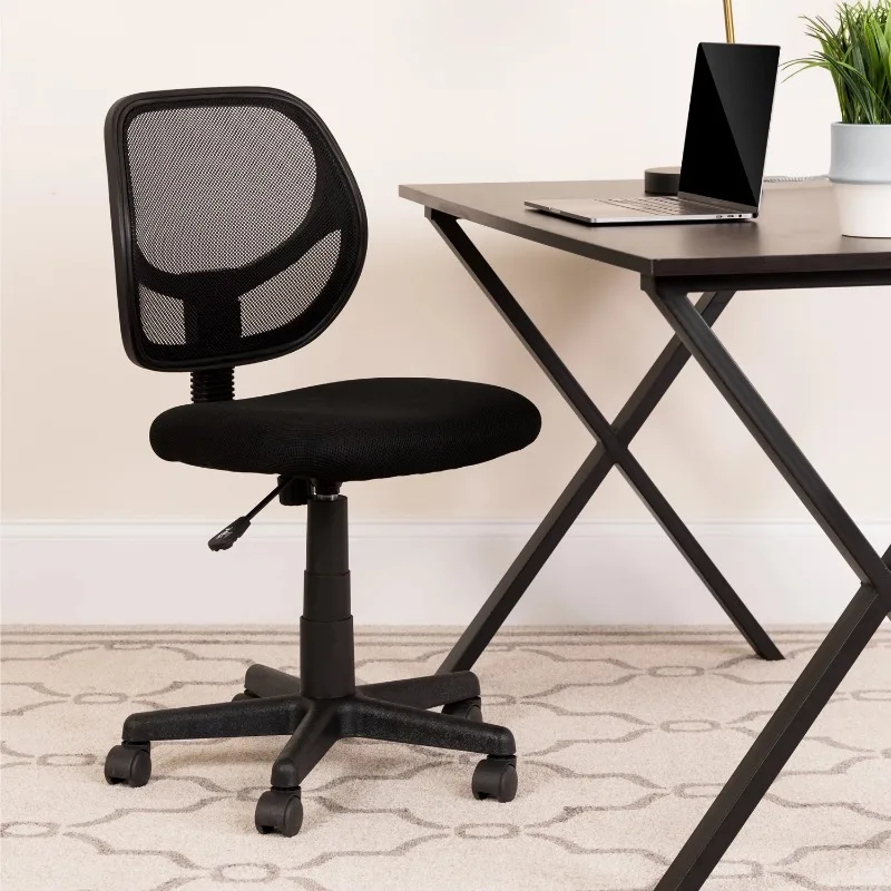 Flash Furniture Low Back Black Mesh Swivel Task Office Chair with Curved Square Back Office Chair Furniture
Flash Furniture Low Back Black Mesh Swivel Task Office Chair with Curved Square Back Office Chair Furniture