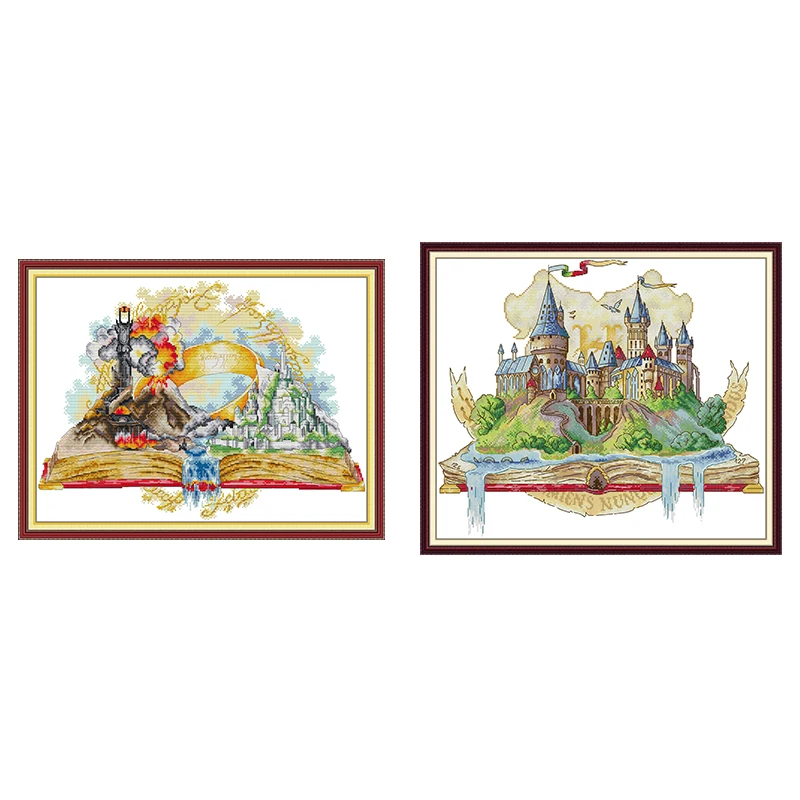 Scenery Series Pattern Cross Stitch Kits DIY Hand Embroidery 14CT 11CT Count Printed Canvas Fabric Sewing Set Kids Room Decor
Scenery Series Pattern Cross Stitch Kits DIY Hand Embroidery 14CT 11CT Count Printed Canvas Fabric Sewing Set Kids Room Decor