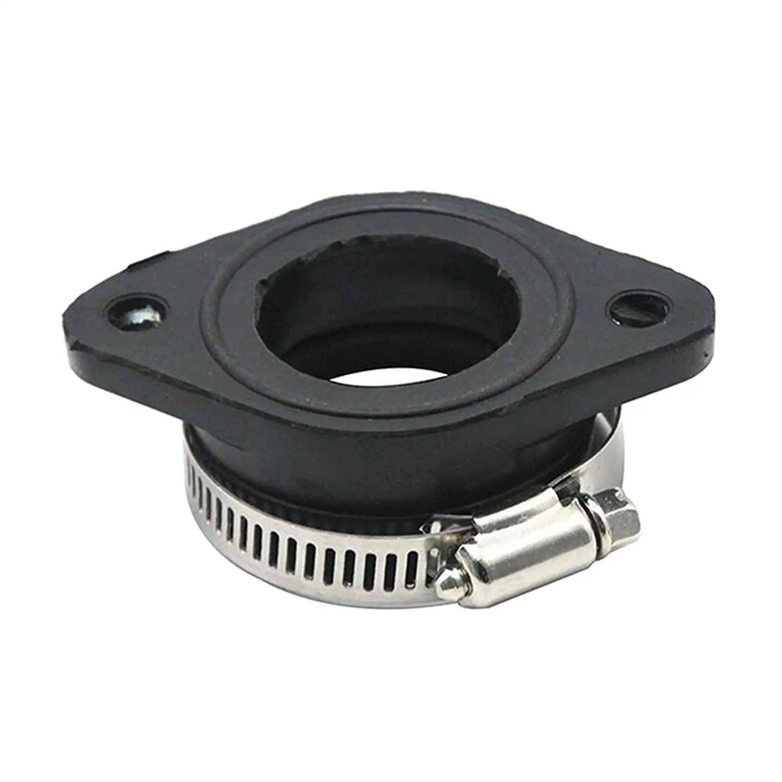 

Carburetor Intake Adapter Boot Joint, Carb Manifold Rubber Intake Manifold Engine Connector Fit for 32/34mm Carburetor for Oko