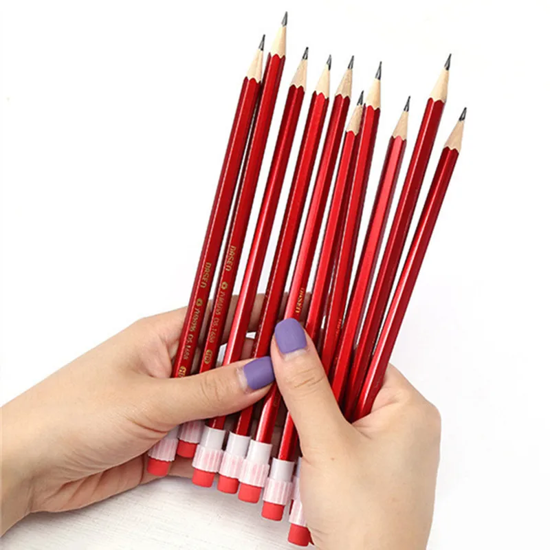 HB Pencil Hexagon Pole Basswood Student Children Write Cute for Kids Bulk Items for School and Office Cheap Kawaii Stationery
HB Pencil Hexagon Pole Basswood Student Children Write Cute for Kids Bulk Items for School and Office Cheap Kawaii Stationery