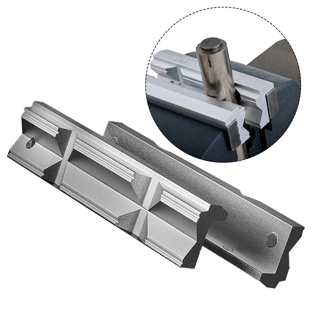 Magnetic V-clamp Vise Protective Jaws Face Pads CNC Milling Steel Vise Hard Jaw Fixture Operation Simple And Use Conveninently
Magnetic V-clamp Vise Protective Jaws Face Pads CNC Milling Steel Vise Hard Jaw Fixture Operation Simple And Use Conveninently