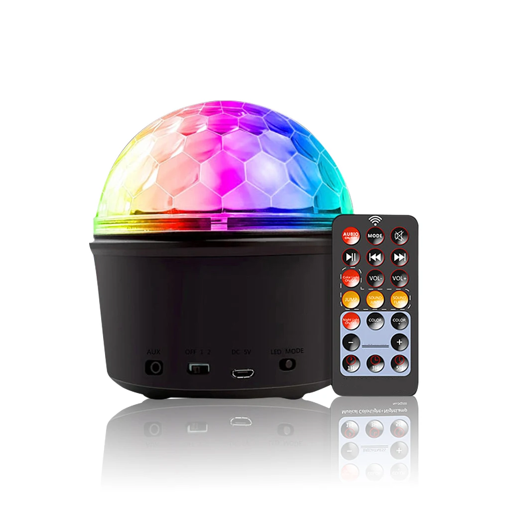 3 in 1 DJ Disco Light Bluetooth Speaker 9 Colors Magic Ball Party Light Sound Activated Strobe Night Light For Christmas
3 in 1 DJ Disco Light Bluetooth Speaker 9 Colors Magic Ball Party Light Sound Activated Strobe Night Light For Christmas