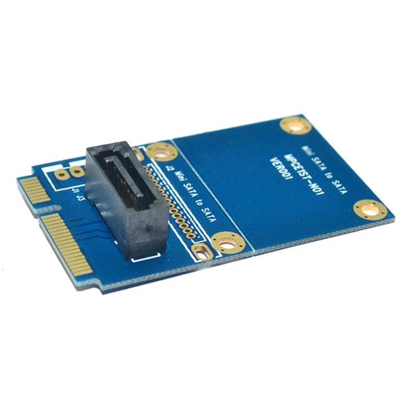Адаптер MSATA-SATA, плата материнской платы Mini PCIE на 7-контактный SATA SSD, адаптер расширения твердотельного жесткого диска
Адаптер MSATA-SATA, плата материнской платы Mini PCIE на 7-контактный SATA SSD, адаптер расширения твердотельного жесткого диска