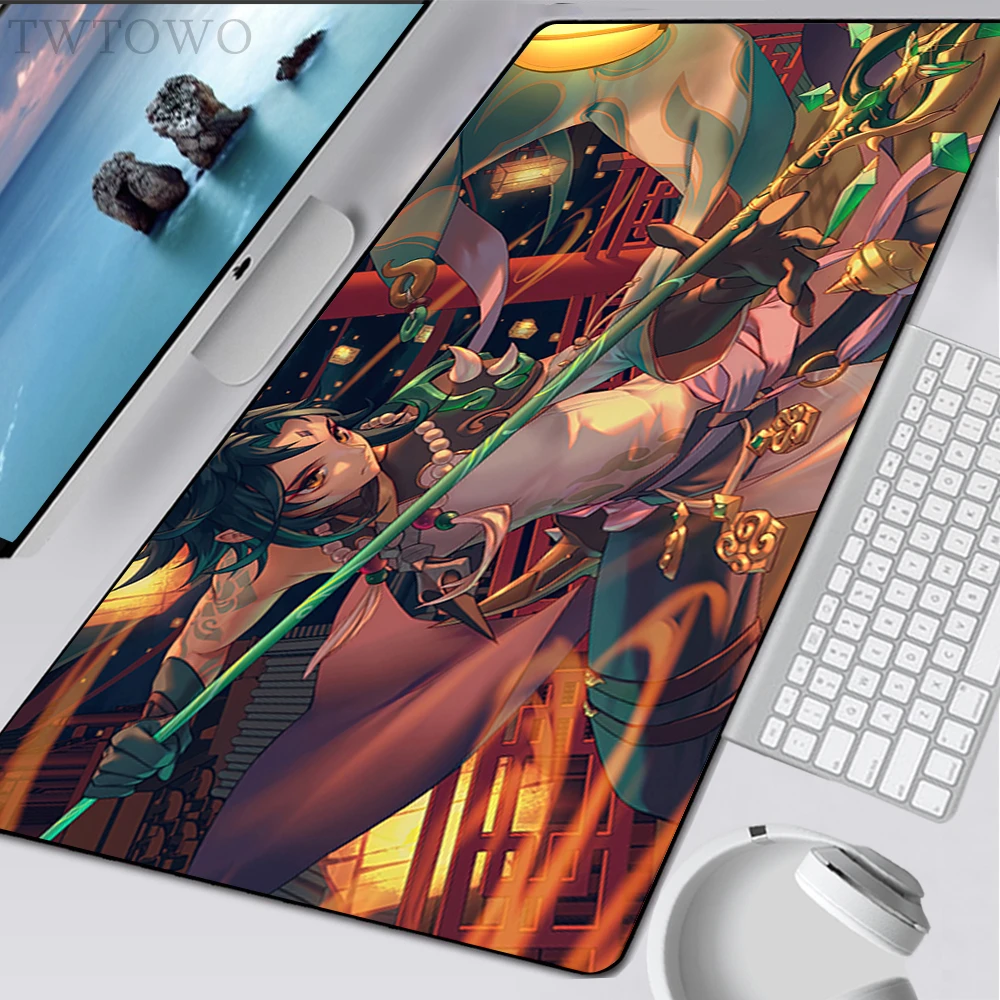 Mousepad HD Computer Custom keyboard pad MousePads Desk Mats Genshin Impact Xiao Laptop Anti-slip Soft Office Desktop Mouse Pad
Mousepad HD Computer Custom keyboard pad MousePads Desk Mats Genshin Impact Xiao Laptop Anti-slip Soft Office Desktop Mouse Pad