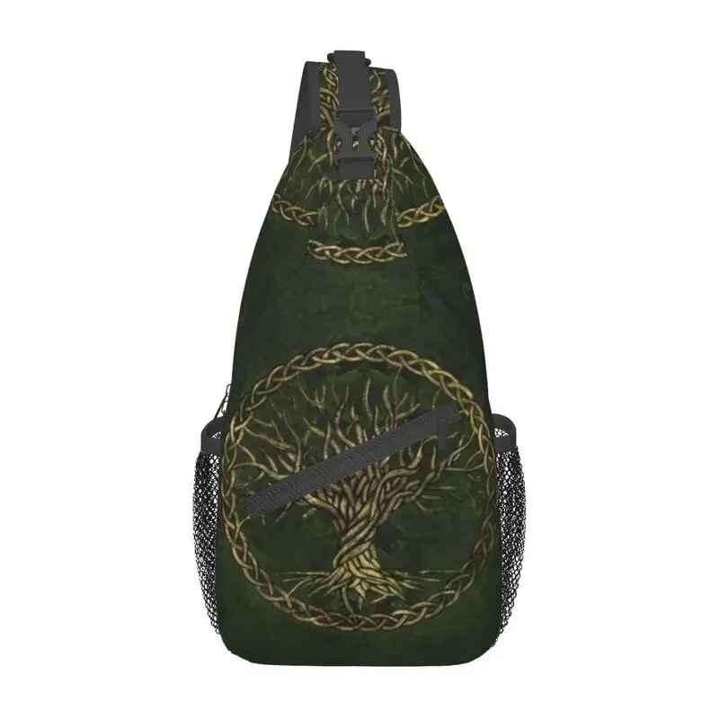 Green And Gold Tree Of Life Sling Bags Men Fashion Vikings Yggdrasil Shoulder Chest Crossbody Backpack Cycling Camping Daypack
Green And Gold Tree Of Life Sling Bags Men Fashion Vikings Yggdrasil Shoulder Chest Crossbody Backpack Cycling Camping Daypack