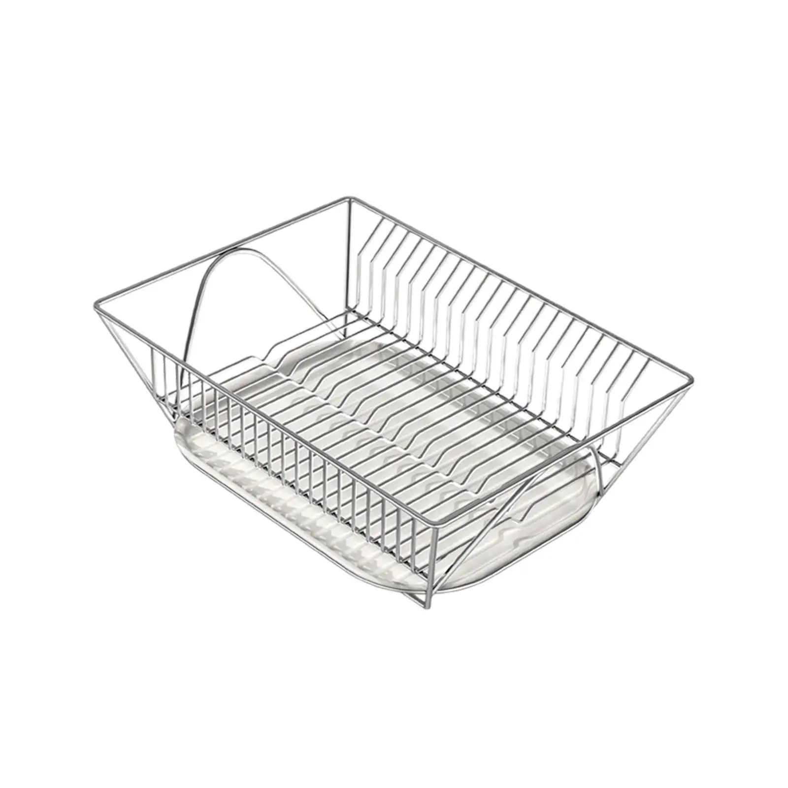 Dish Rack Space-saving Kitchenware Shelf Organizer Steel Dish Drainers for Spoons Forks with Drain Tray Kitchen Drying Rack
Dish Rack Space-saving Kitchenware Shelf Organizer Steel Dish Drainers for Spoons Forks with Drain Tray Kitchen Drying Rack