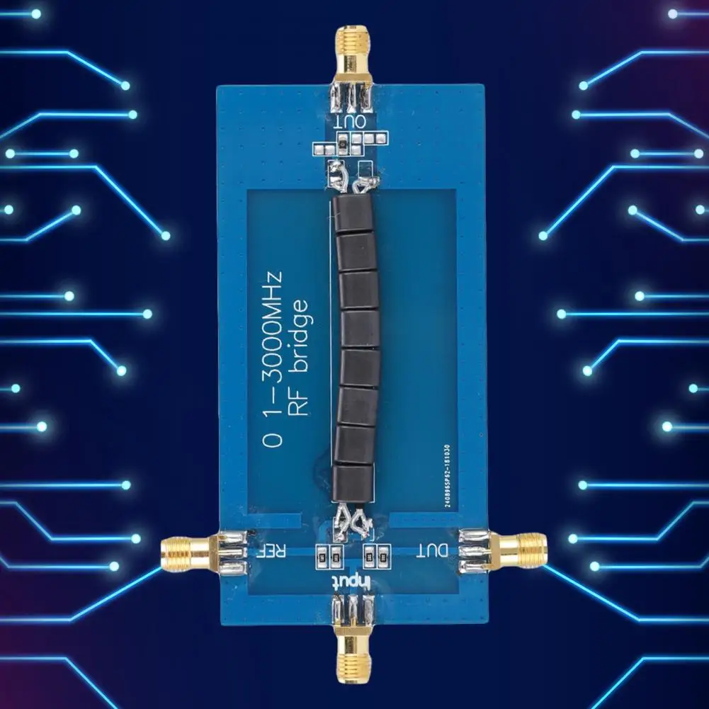 Useful Shock-proof Low Power Consumption 0.1-3000MHz Metal SMA Reflection Bridge Standing Wave Bridge Fine Workmanship
Useful Shock-proof Low Power Consumption 0.1-3000MHz Metal SMA Reflection Bridge Standing Wave Bridge Fine Workmanship