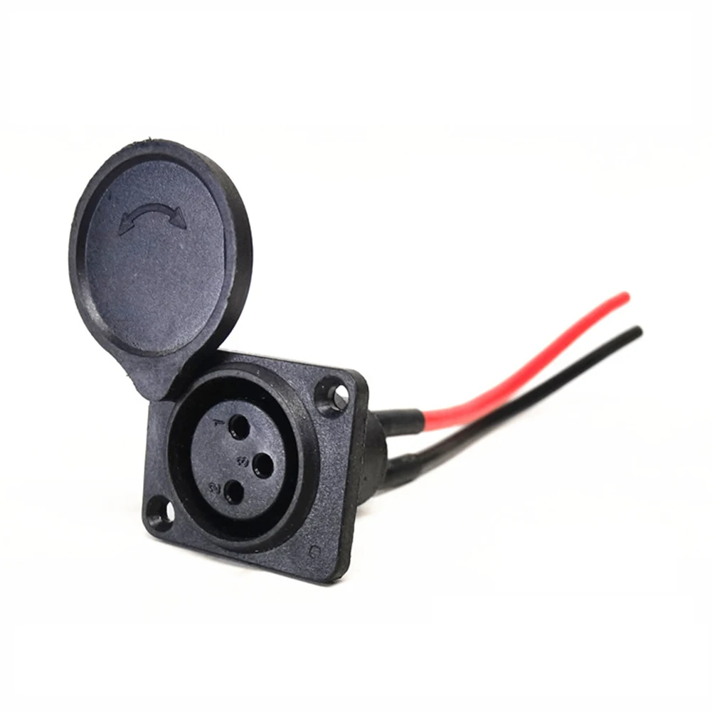 High Quality Battery Charger Port Connector 3 Pin 3Prong Plug Adapter Port Electric Scooter Electric Wheelchair
High Quality Battery Charger Port Connector 3 Pin 3Prong Plug Adapter Port Electric Scooter Electric Wheelchair