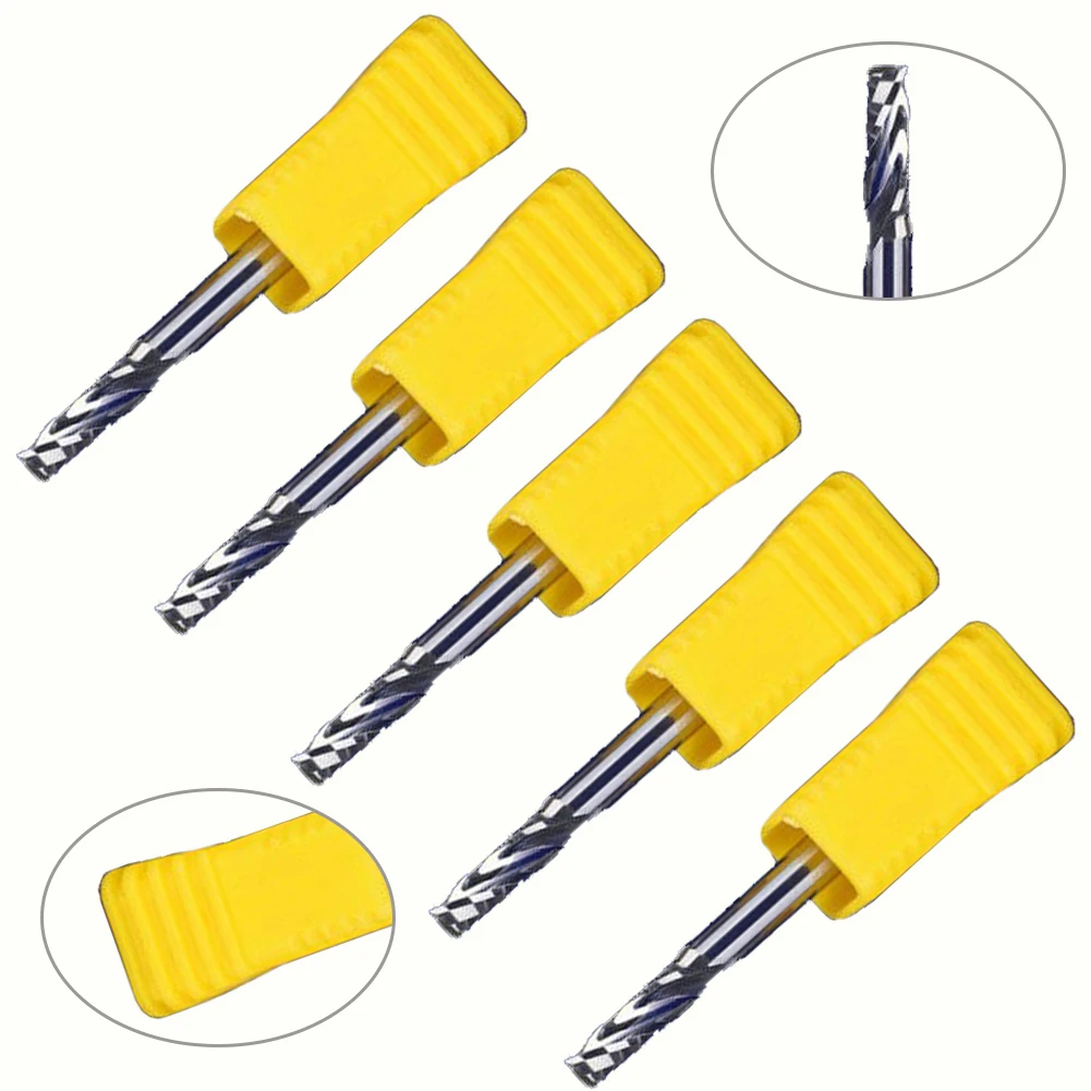 5pcs Cutting Single Edge CNC Router Bit 3.175x 12mm Aluminum End Mill Single Edge Helical CNC Router Bit
5pcs Cutting Single Edge CNC Router Bit 3.175x 12mm Aluminum End Mill Single Edge Helical CNC Router Bit