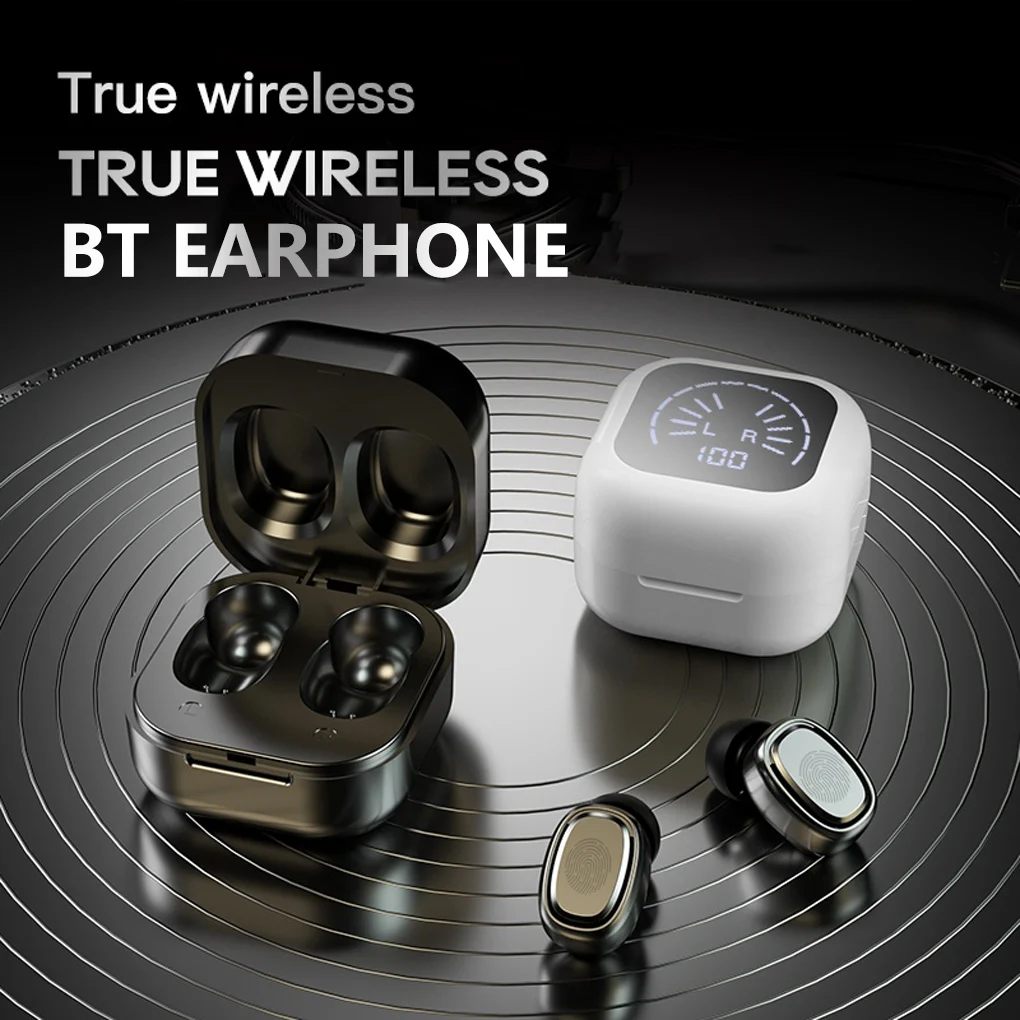 Q7 TWS Stereo Sound Earphone with Charging Case Bluetooth-compatible 5.1 LED Display Headphone Sports Headset
Q7 TWS Stereo Sound Earphone with Charging Case Bluetooth-compatible 5.1 LED Display Headphone Sports Headset