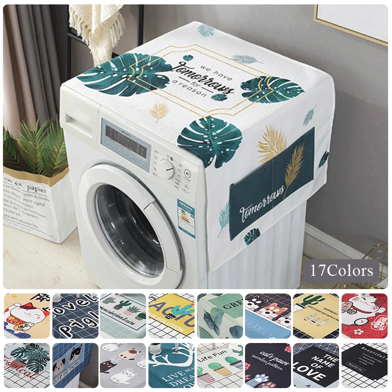 Washing Machine Cover Green Leaf Washing Machine Dust Cover Oven Microwave Refrigerator Protector Modern Home Decor
Washing Machine Cover Green Leaf Washing Machine Dust Cover Oven Microwave Refrigerator Protector Modern Home Decor