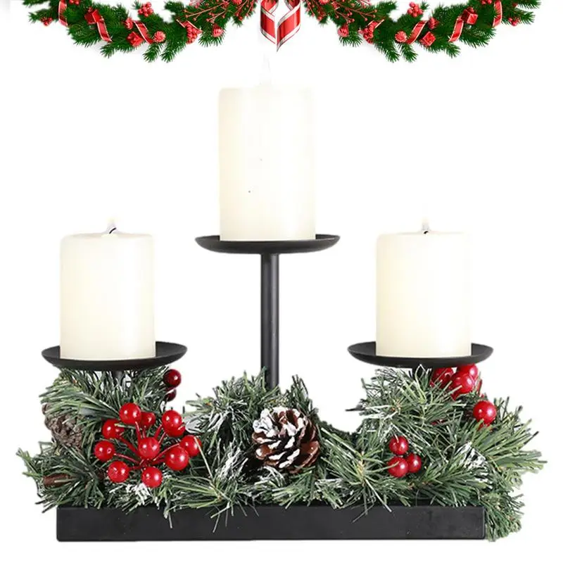 Christmas Candle Stick Holder Pine Cones And Red Berry Table Centerpiece Candle Holders For Christmas Decorations Dinning Table
Christmas Candle Stick Holder Pine Cones And Red Berry Table Centerpiece Candle Holders For Christmas Decorations Dinning Table