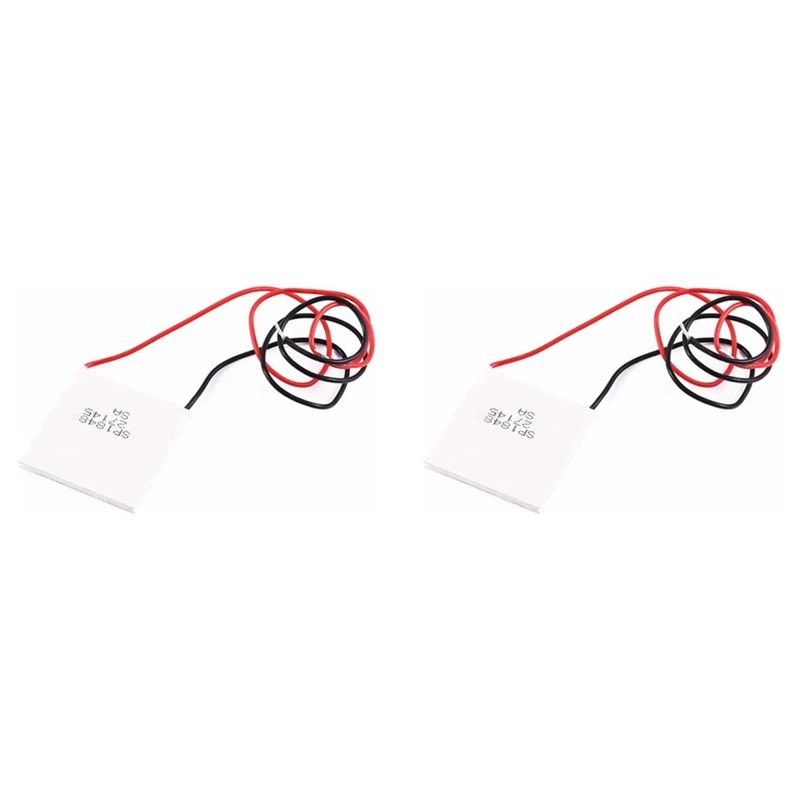 Top Deals 2X Thermoelectric Peltier Module, High Temperature Thermoelectric Power Generator Peltier TEG 150Celsius,White 40X40mm
Top Deals 2X Thermoelectric Peltier Module, High Temperature Thermoelectric Power Generator Peltier TEG 150Celsius,White 40X40mm