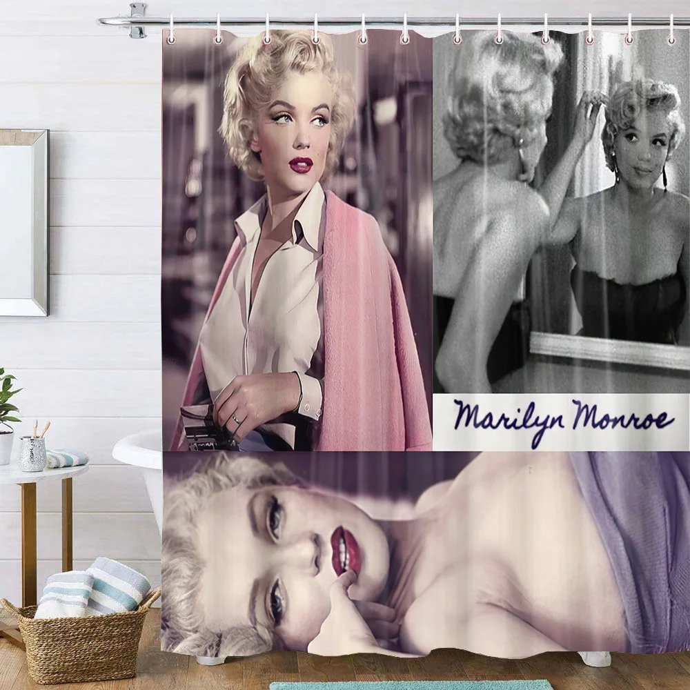 Marilyn Monroe Shower Curtain Waterproof Bathroom Curtain Fabric Shower Sets Drop Shipping 1pc custom
Marilyn Monroe Shower Curtain Waterproof Bathroom Curtain Fabric Shower Sets Drop Shipping 1pc custom