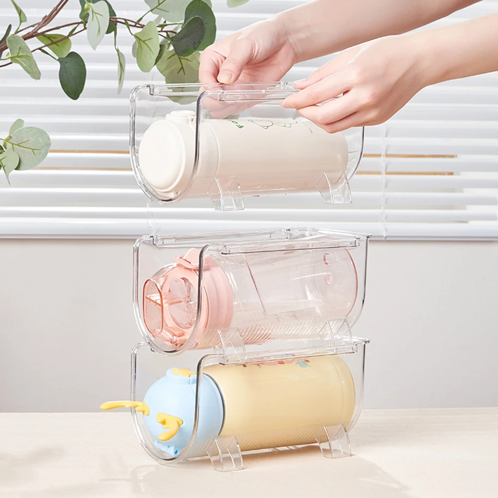 Water Bottle Storage Rack Organizer Holder Stackable Cupboard Organizer Refrigerator Box For Kitchen Organization Cup Holder
Water Bottle Storage Rack Organizer Holder Stackable Cupboard Organizer Refrigerator Box For Kitchen Organization Cup Holder