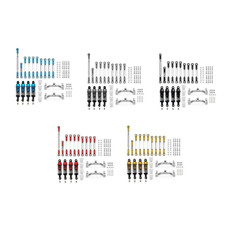Metal Steering Link Rod Pull Rod Mount Seat Shock Absorber Set For MN D90 MN-90 MN99S 1/12 RC Car Upgrade Parts
Metal Steering Link Rod Pull Rod Mount Seat Shock Absorber Set For MN D90 MN-90 MN99S 1/12 RC Car Upgrade Parts