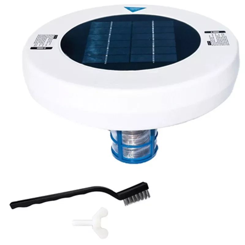 Solar Pool-Ionizer,Copper Silver Ion Swimming Pool Purifier Water Purifier,Kills-Algae Pool Ionizer for Outdoor Hot Tub
Solar Pool-Ionizer,Copper Silver Ion Swimming Pool Purifier Water Purifier,Kills-Algae Pool Ionizer for Outdoor Hot Tub