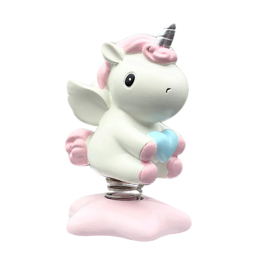 Car Unicorn Ornament Dashboard Decoration Desktop Ornaments Shaking Head Cartoon Accessories Auto Adornment Office Small Dancing
Car Unicorn Ornament Dashboard Decoration Desktop Ornaments Shaking Head Cartoon Accessories Auto Adornment Office Small Dancing