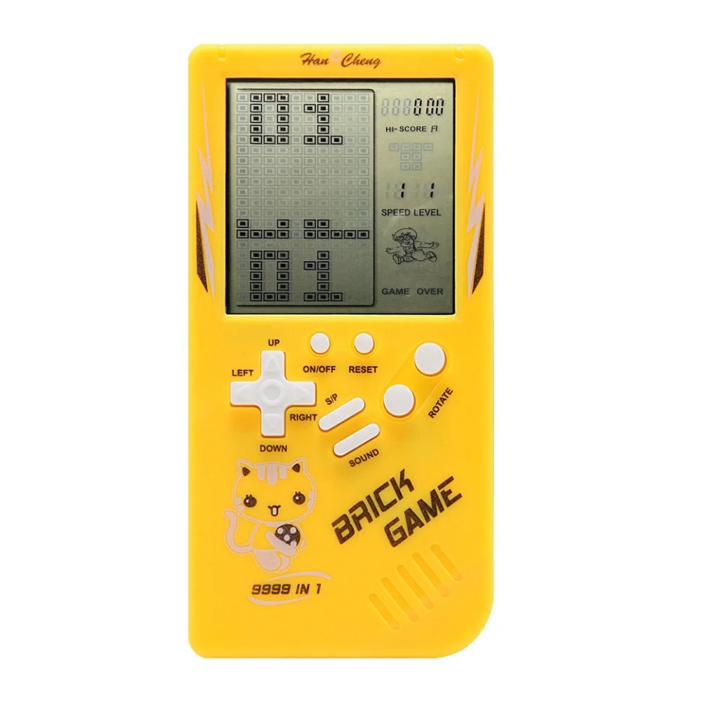 CZT large screen brick game console 9999 in 1 block game tank/racing/shooting pocket game casual puzzle adjustable speed
CZT large screen brick game console 9999 in 1 block game tank/racing/shooting pocket game casual puzzle adjustable speed