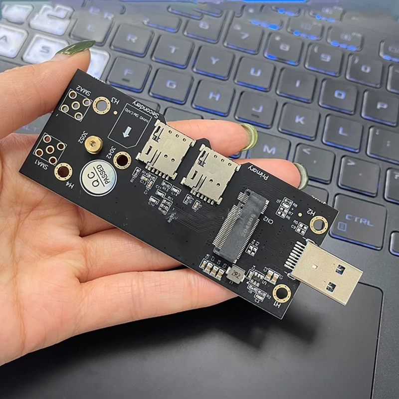 Адаптер M.2 для двух SIM-карт, поддержка Ngff M.2 B-Key 3042/3052 LTE 3G/4G
Адаптер M.2 для двух SIM-карт, поддержка Ngff M.2 B-Key 3042/3052 LTE 3G/4G