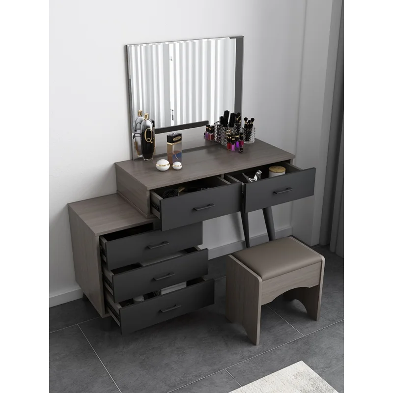 Nordic dressing table modern simple dressing table stool bedroom small family mini multifunctional flip storage dressing table
Nordic dressing table modern simple dressing table stool bedroom small family mini multifunctional flip storage dressing table