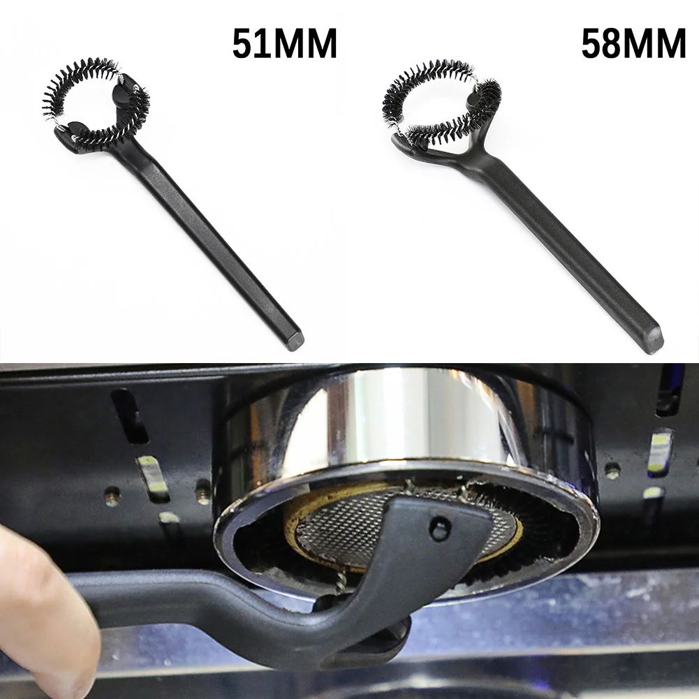 51/58mm Coffee Brush Coffee Machine Cleaning Brush Elbow Replaceable Head Cleaning Round Brush For Espresso Machine Group Head
51/58mm Coffee Brush Coffee Machine Cleaning Brush Elbow Replaceable Head Cleaning Round Brush For Espresso Machine Group Head