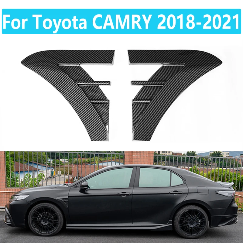 For Toyota CAMRY 2018-2021 side wing fender side label sticker air outlet decoration modification Flank decoration
For Toyota CAMRY 2018-2021 side wing fender side label sticker air outlet decoration modification Flank decoration