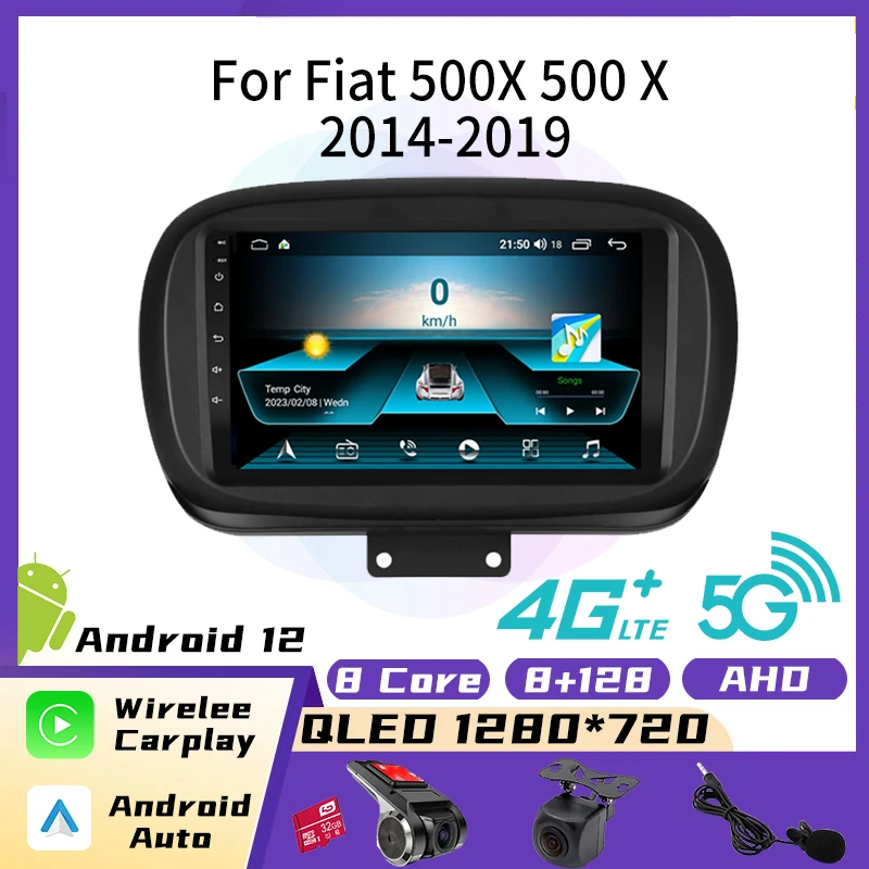 9 Inch Screen Android Car Stereo for Fiat 500X 500 X 2014-2019 2 Din Gps Navigation Radio Car Multimedia Video Player Autoradio
9 Inch Screen Android Car Stereo for Fiat 500X 500 X 2014-2019 2 Din Gps Navigation Radio Car Multimedia Video Player Autoradio