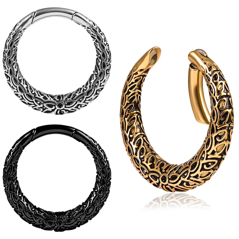 Vankula 2PCS New Round Vintage Ear Weights Hangers Plugs Expander Piercing Stainless Steel Earrings Women Man Fashion Jewelry
Vankula 2PCS New Round Vintage Ear Weights Hangers Plugs Expander Piercing Stainless Steel Earrings Women Man Fashion Jewelry