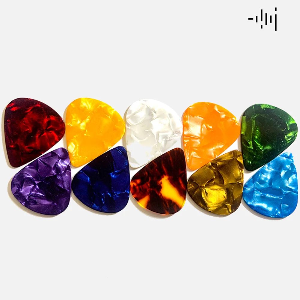 12PCS Guitar Picks Plectrum Celluloid Acoustic Electric Guitar Bass Accessories 0.46mm 26 X 30mm With Specific Pattern
12PCS Guitar Picks Plectrum Celluloid Acoustic Electric Guitar Bass Accessories 0.46mm 26 X 30mm With Specific Pattern