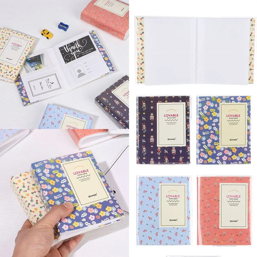 64 Pockets 3 Inch Mini Photo Album PVC Scrapbooking Picture Case For Fujifilm Instax Camera Card Collect Holder Album 
64 Pockets 3 Inch Mini Photo Album PVC Scrapbooking Picture Case For Fujifilm Instax Camera Card Collect Holder Album