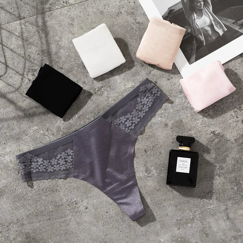 Transparent Thong Lace Hot Sexy No Trace Ice Silk European Ultrathin Women's G-String Girl
Transparent Thong Lace Hot Sexy No Trace Ice Silk European Ultrathin Women's G-String Girl