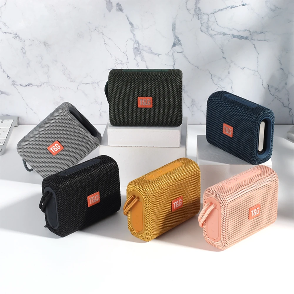 TG313 Mini Speaker Portable Subwoofer Wireless Bass Outdoor Bluetooth 5.0 Waterproof Boombox TF FM Radio MP3 Stereo Loudspeaker
TG313 Mini Speaker Portable Subwoofer Wireless Bass Outdoor Bluetooth 5.0 Waterproof Boombox TF FM Radio MP3 Stereo Loudspeaker