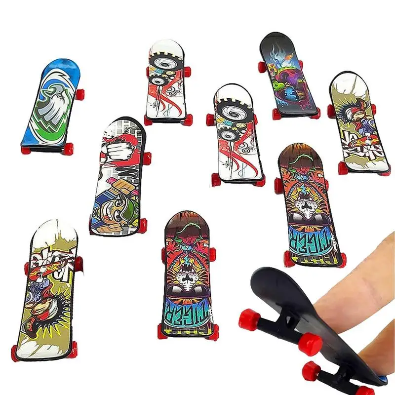 

Mini Skate Boards Finger Puzzle Toy Professional Finger Skateboard Hobbies Novelty Sensory Fingerboard Toys For Teen Adult Part