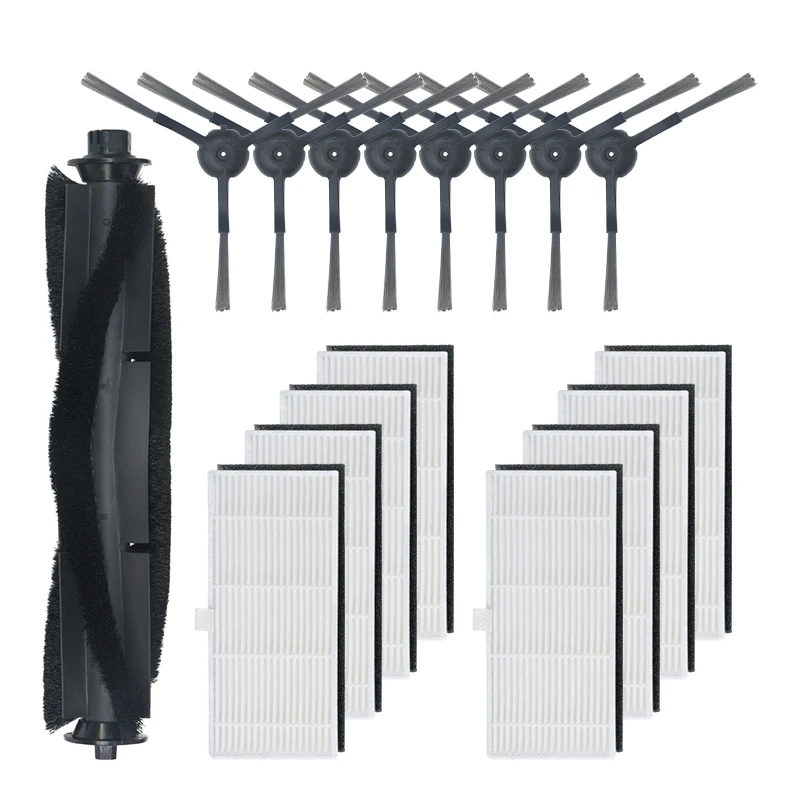 17Pcs Replaceable Side Brush Filter Roll Brush Accessories Set Parts for S9 Vacuum Cleaner Sweeper Replace for Home
17Pcs Replaceable Side Brush Filter Roll Brush Accessories Set Parts for S9 Vacuum Cleaner Sweeper Replace for Home